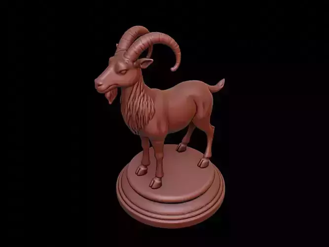 Goat Figure Printable