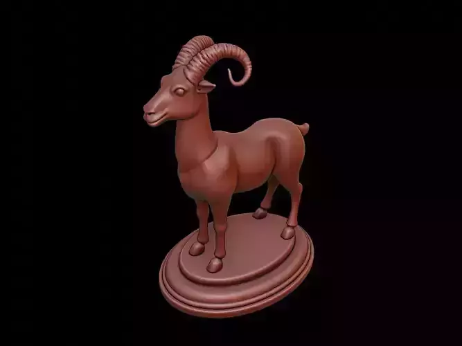 Goat Figure Printable