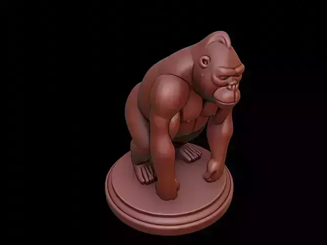 Gorilla Figure Printable