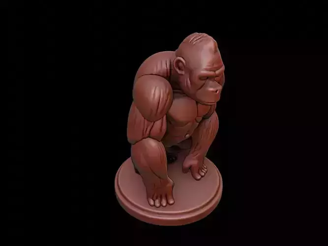 Gorilla Figure Printable