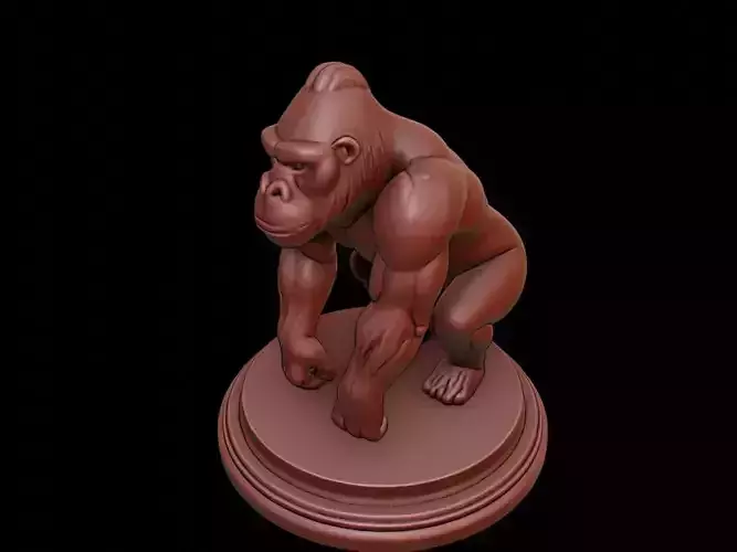 Gorilla Figure Printable