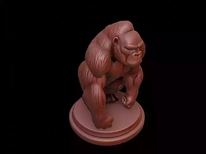 Gorilla Figure Printable