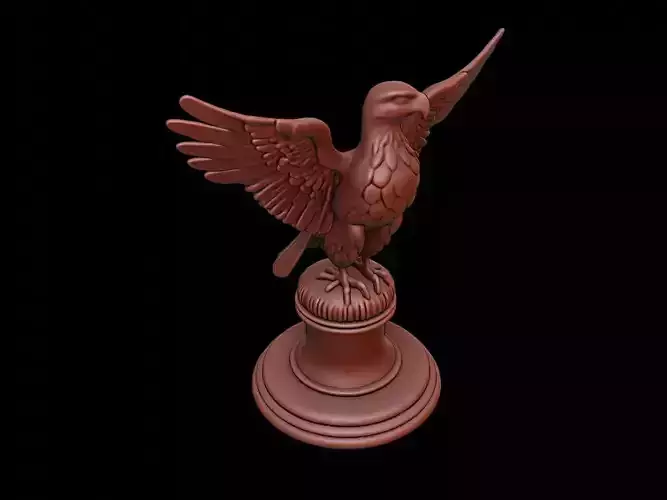 Hawk Figure Printable 3D print model