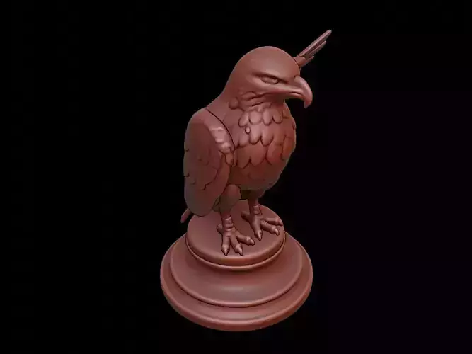 Hawk Figure Printable 3D print model