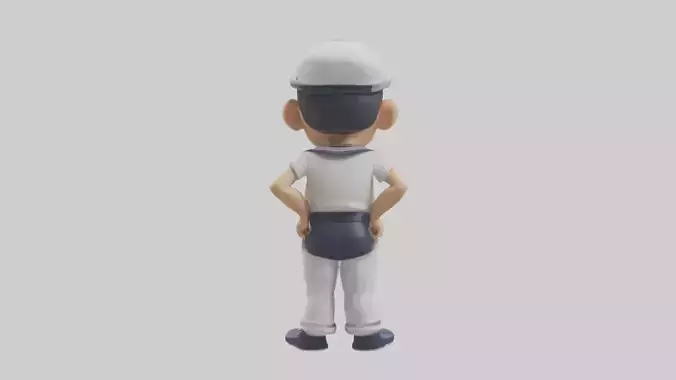 Cartoon Sailor model