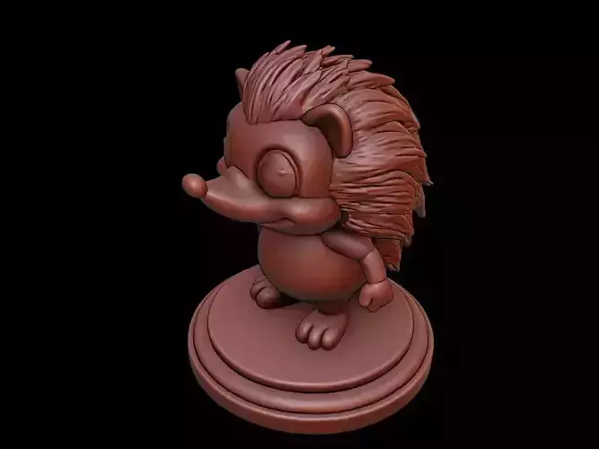 Hedgehog Figure Printable