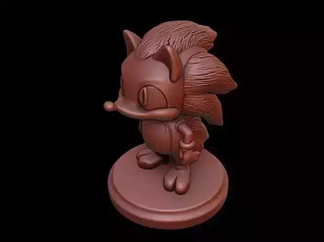 Hedgehog Figure Printable