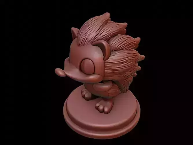 Hedgehog Figure Printable