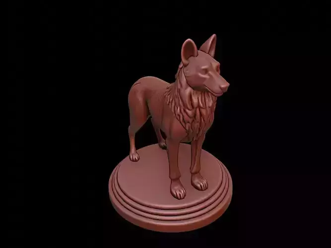 Hyena Figure Printable