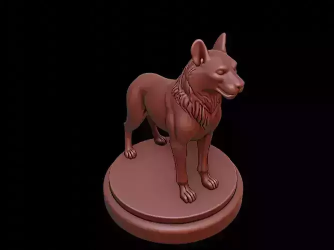 Hyena Figure Printable
