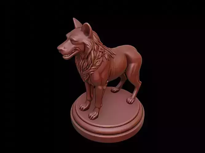 Hyena Figure Printable
