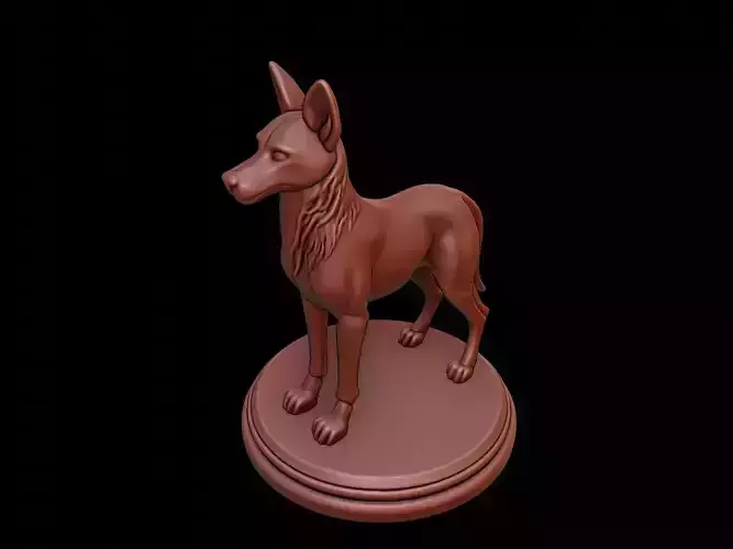 Jackal Figure Printable