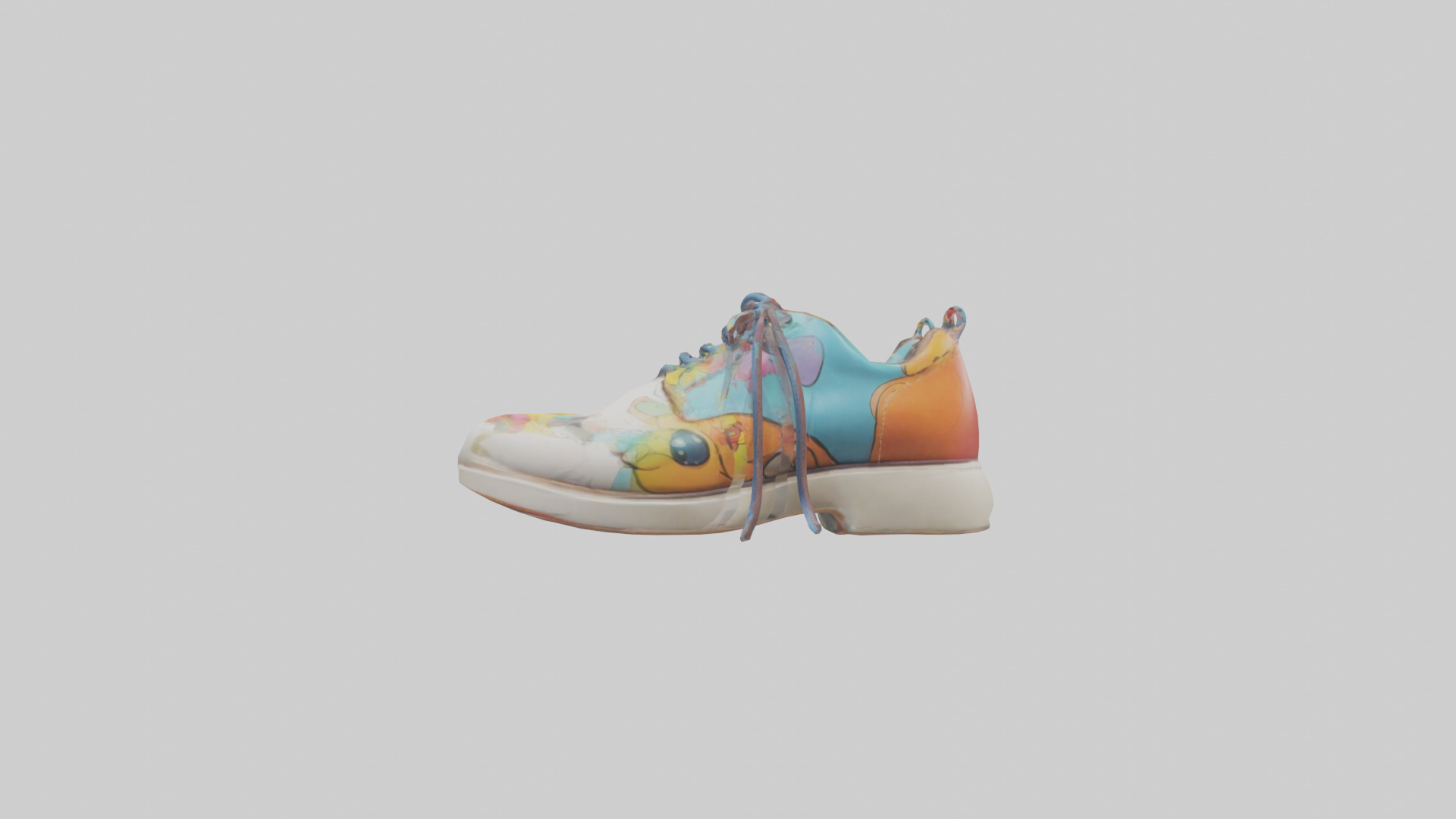 Cartoon Shoes model 3D model_12
