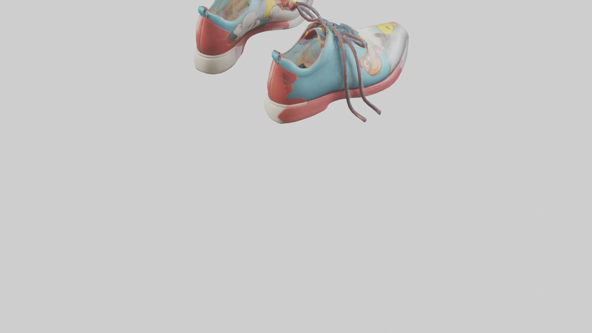 Cartoon Shoes model 3D model_5
