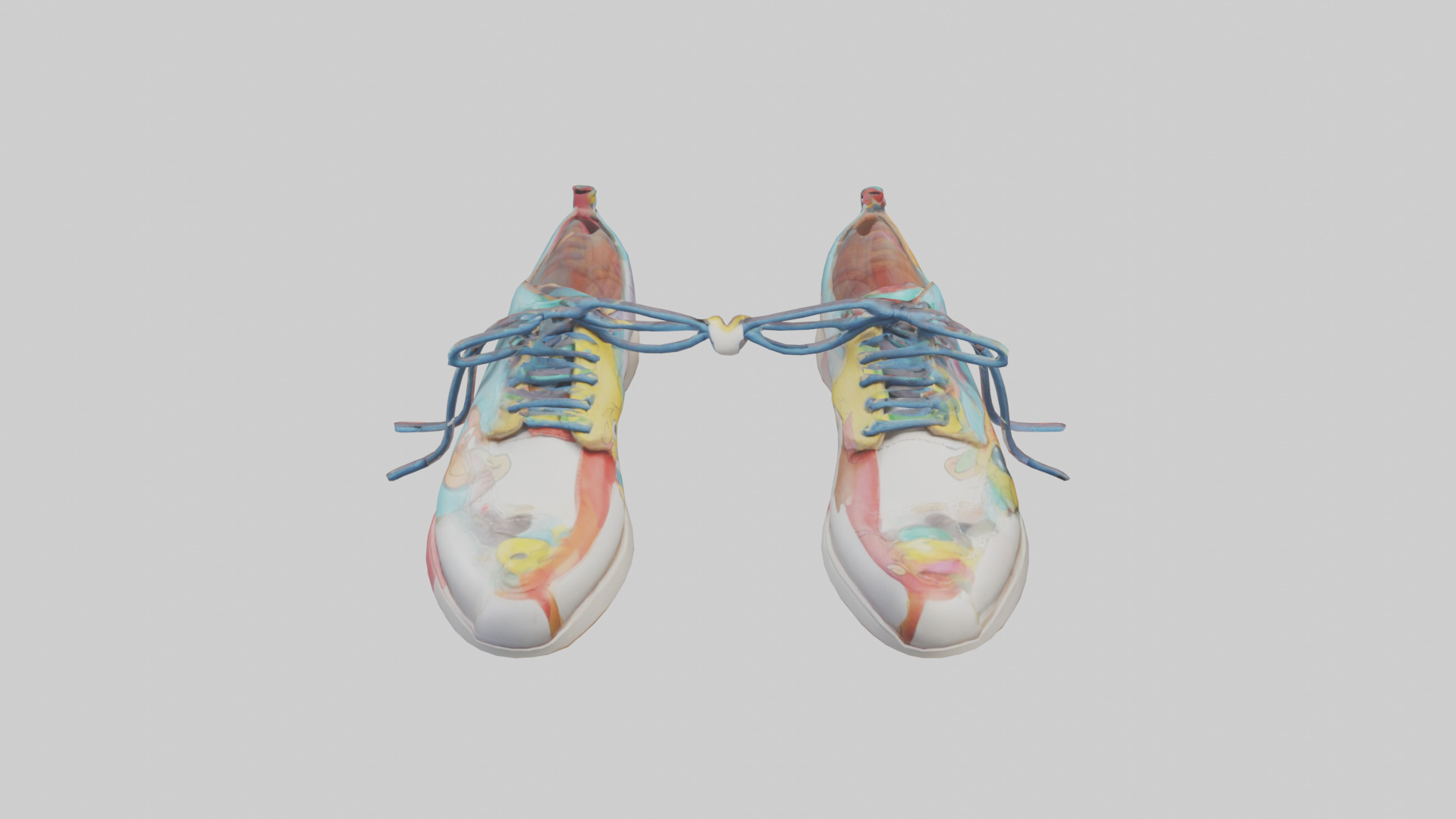 Cartoon Shoes model 3D model_16