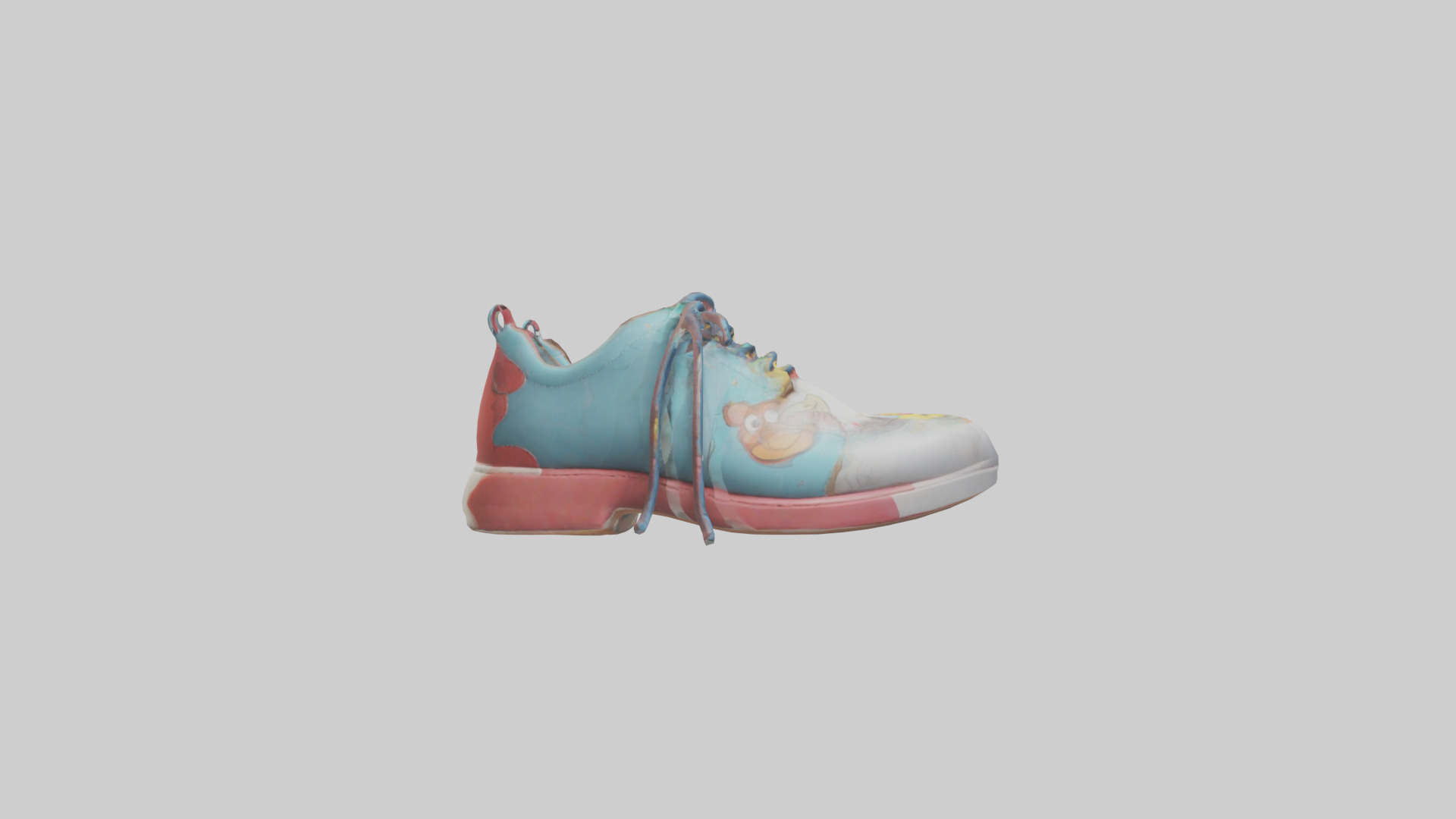 Cartoon Shoes model 3D model_13