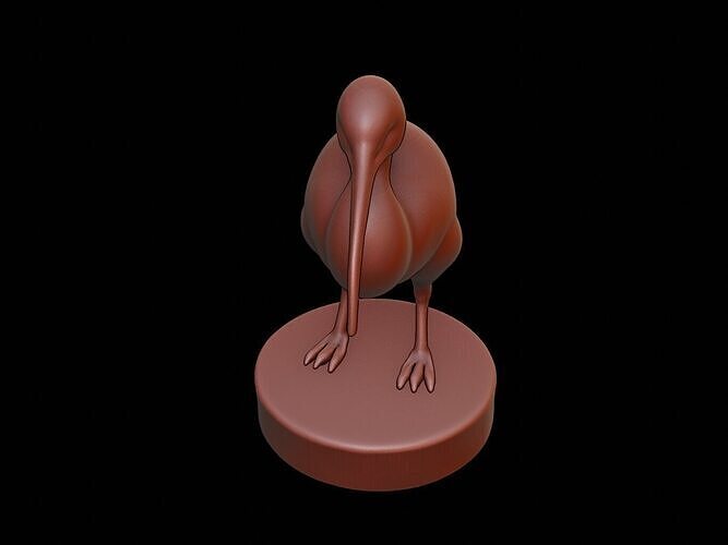 Kiwi Figure Printable 3D print model