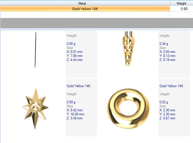 3D 8 Pointed North Star Pendant Charm Necklace Jewelry 3D print model_19