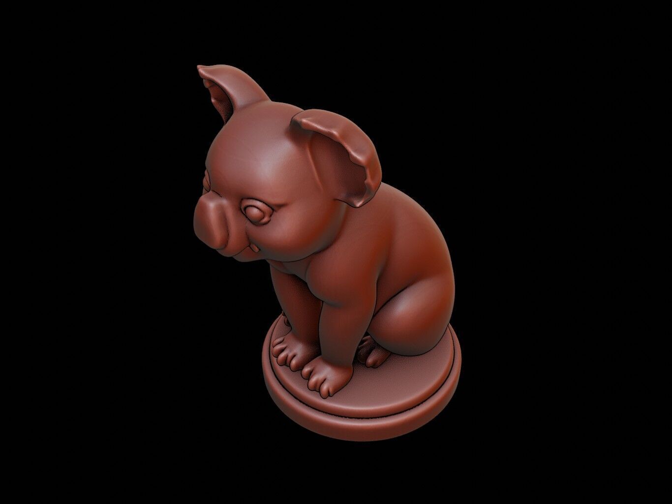 Koala Figure Printable 3D print model_1