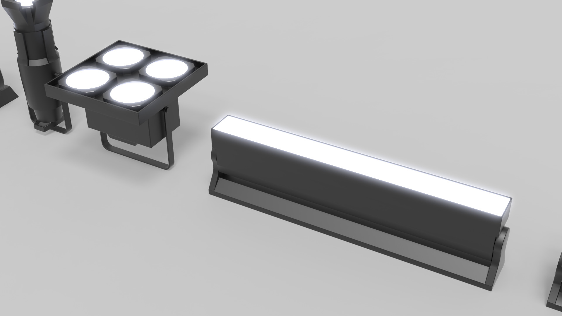 Stage Lights 3D model_7