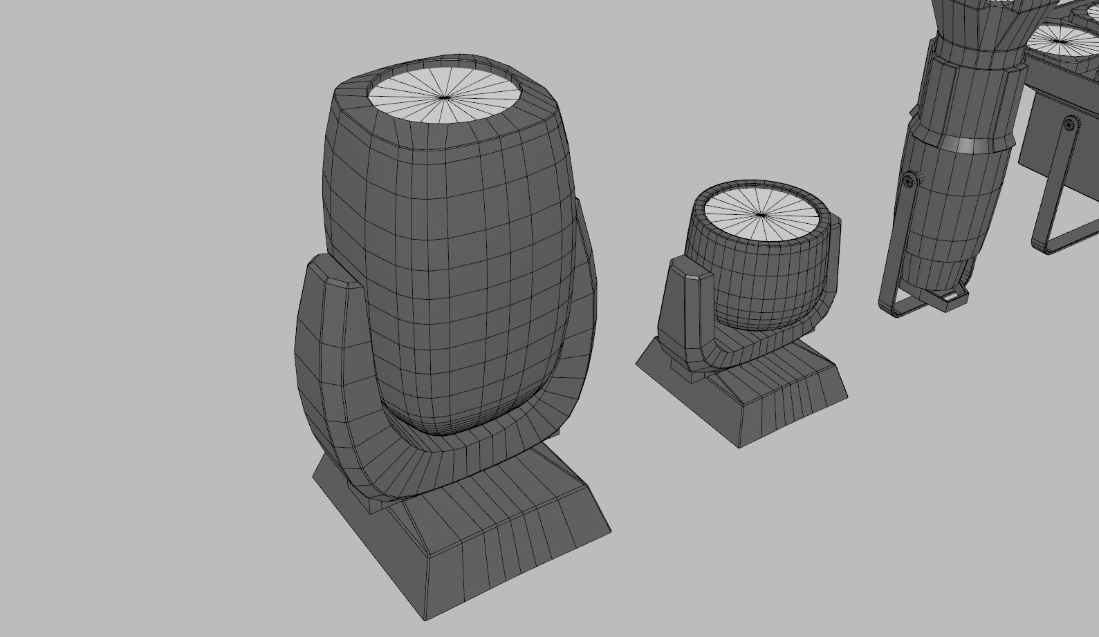 Stage Lights 3D model_11