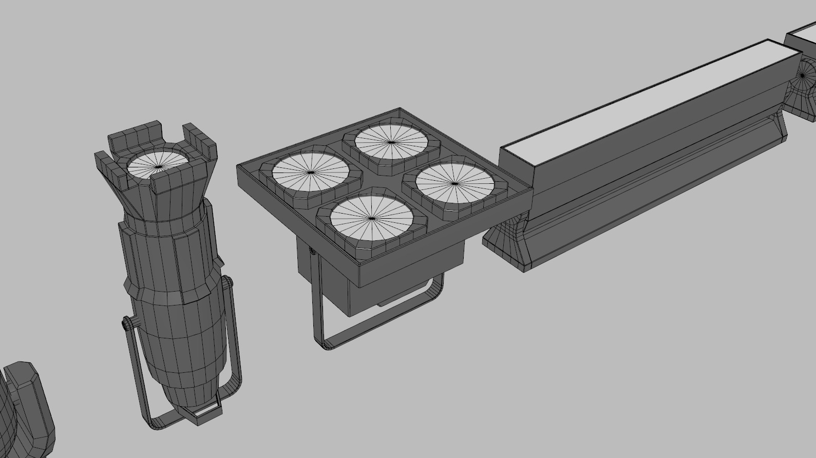 Stage Lights 3D model_12