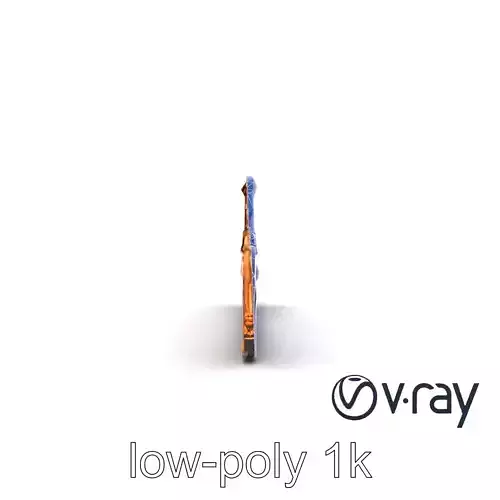 Baroque Ornate Mirror Frame model pack