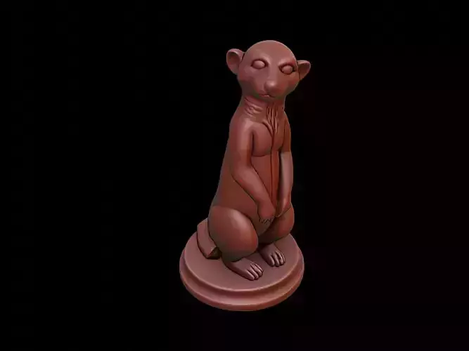 Meerkat Figure Printable 3D print model
