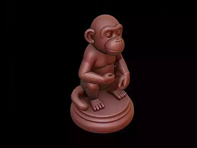 Monkey Figure Printable