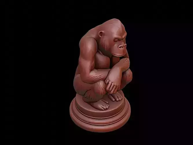 Orangutan Figure Printable