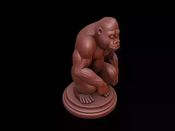 Orangutan Figure Printable