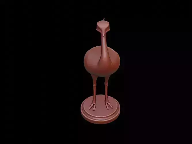 Ostrich Figure Printable