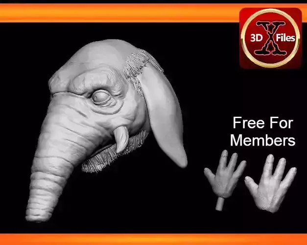 Nol - Skeleton Crew Star Wars - Action Figure Head Sculpt 