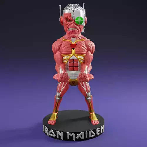 Eddie Somewhere Iron Maiden joystick holder