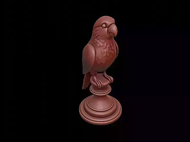 Parrot Figure Printable