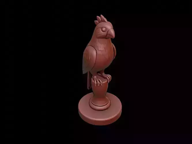 Parrot Figure Printable