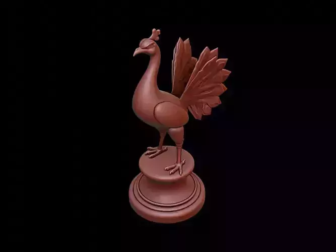 Peacock Figure Printable