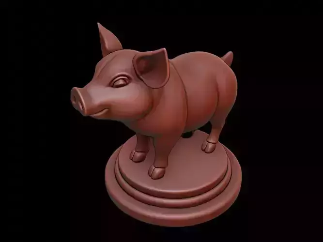 Pig Figure Printable