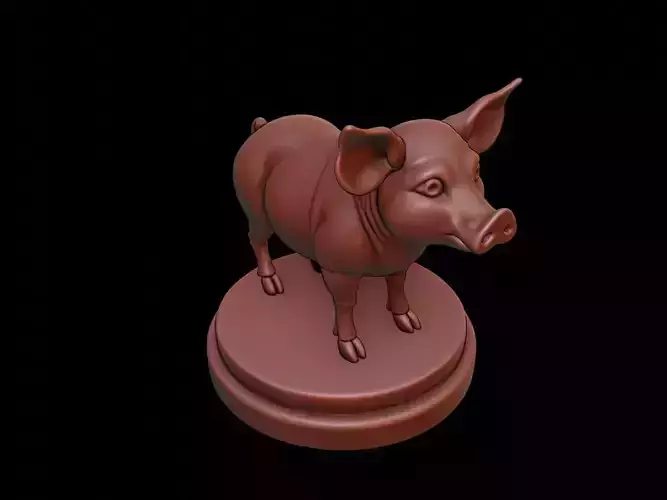 Pig Figure Printable