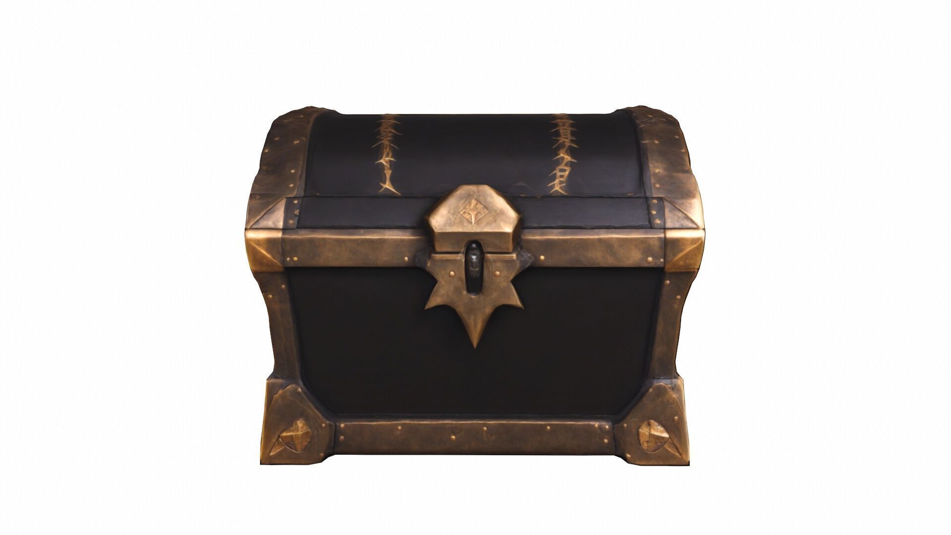 A Legendary Treasure Chest 3D model_5