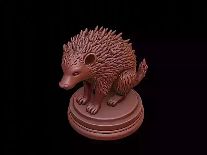 Porcupine Figure Printable