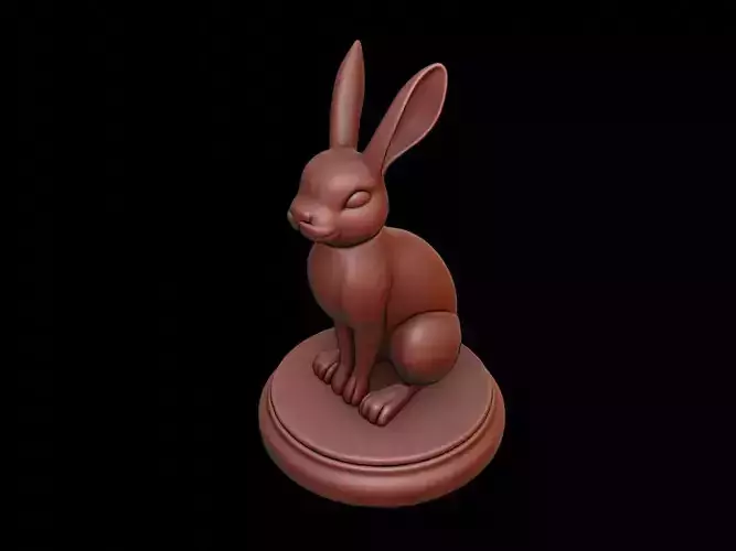 Rabbit Figure Printable