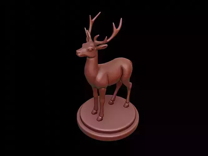 Roe Deer Figure Printable