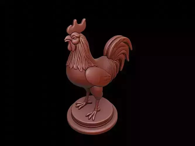 Rooster Figure Printable