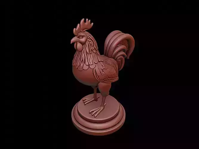 Rooster Figure Printable