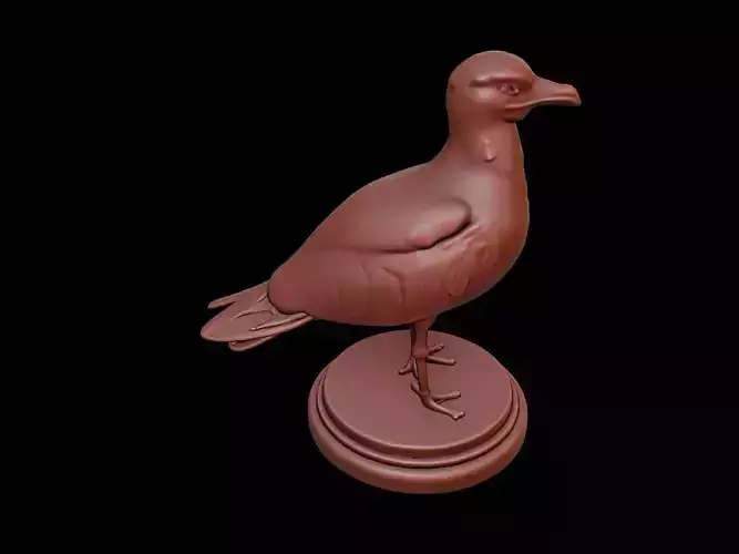 Seagull Figure Printable
