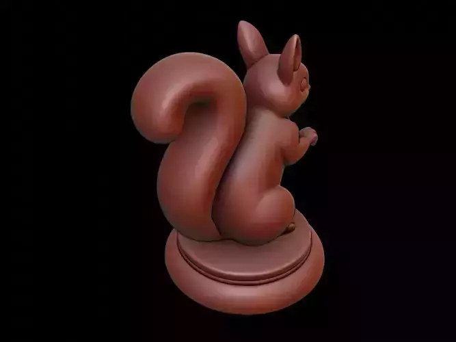 Squirrel Figure Printable