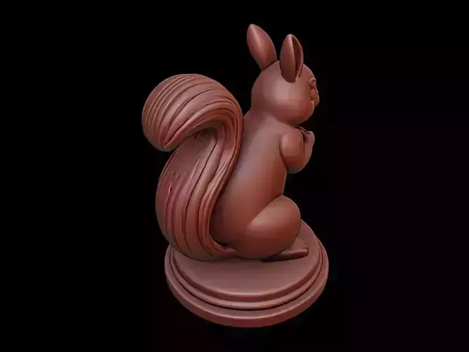 Squirrel Figure Printable