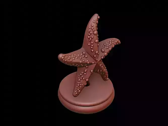 Starfish Figure Printable 3D print model