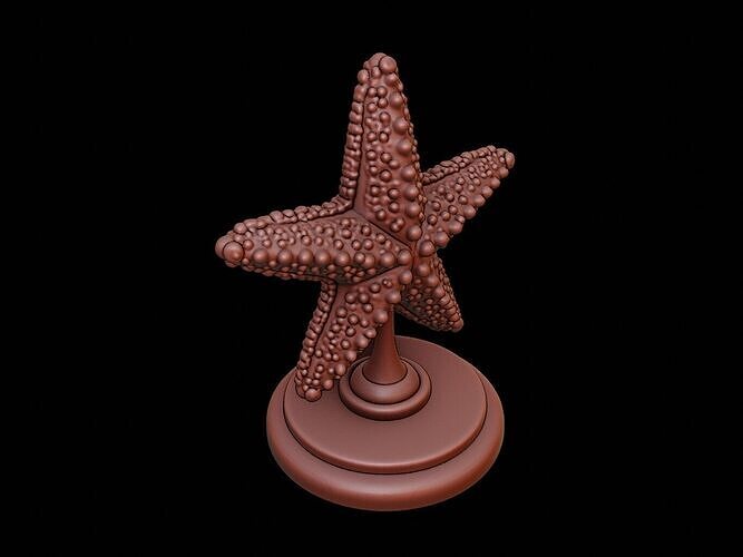 Starfish Figure Printable 3D print model